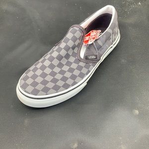 Classic slip on tonal checkerboard